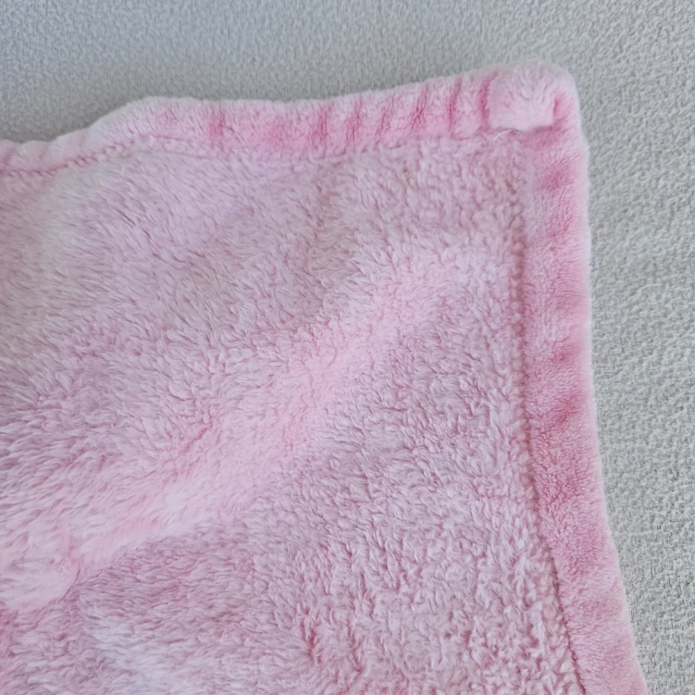 Blankets and Beyond Cloud Security Blanket Lovey Pink Plush Soft Toy Baby 13
